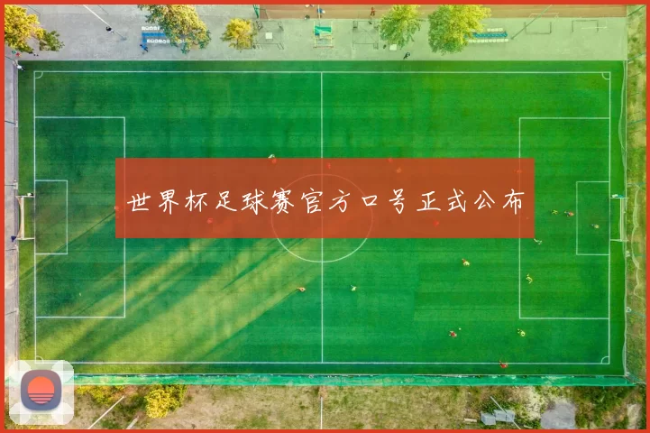 世界杯足球赛官方口号正式公布